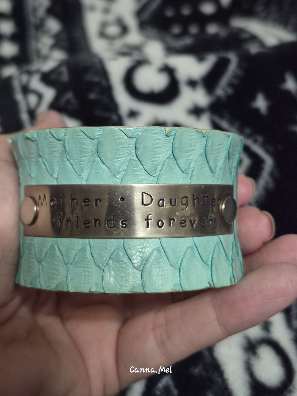 Vintage Rustic Cuff Concave Cuff